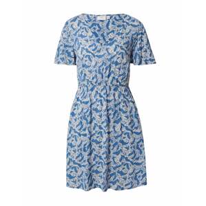 VILA Letní šaty 'CELINA' modrá / bílá