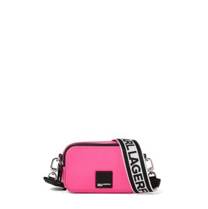 Karl Lagerfeld Taška přes rameno  pink / černá / bílá