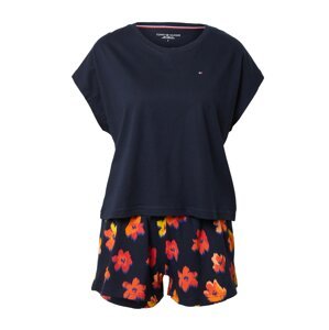 Tommy Hilfiger Underwear Pyžamo námořnická modř / oranžová / červená