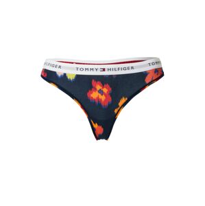 Tommy Hilfiger Underwear Tanga modrá / oranžová / světle červená / bílá