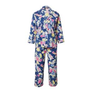 Lauren Ralph Lauren Pyžamo námořnická modř / žlutá / zelená / pink