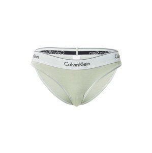Calvin Klein Underwear Kalhotky pastelově zelená / černá / offwhite