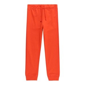 UNITED COLORS OF BENETTON Kalhoty námořnická modř / oranžově červená / bílá