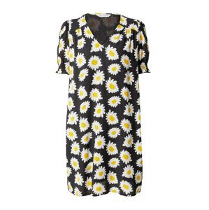 Compania Fantastica Letní šaty žlutá / černá / bílá