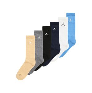 Jordan Ponožky  písková / modrá / šedý melír / bílá