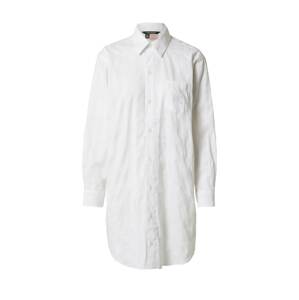 Lauren Ralph Lauren Noční košilka 'JACQUARD' bílá