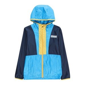 COLUMBIA Outdoorová bunda námořnická modř / tyrkysová / limone
