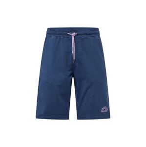 BLEND Kalhoty modrá / fialová