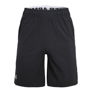 UNDER ARMOUR Sportovní kalhoty 'Mirage'  černá / bílá