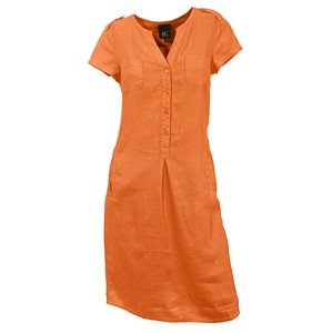 heine Košilové šaty  tmavě oranžová