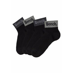 BENCH Ponožky  šedá / černá