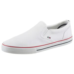 Tommy Jeans Slip on boty  bílá / červená / tmavě modrá