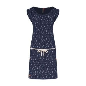 Ragwear Letní šaty 'TAGALI'  námořnická modř / bílá