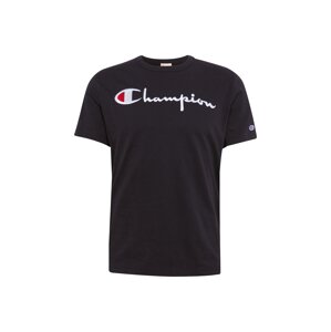 Champion Reverse Weave Tričko  černá / bílá / červená