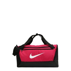 NIKE Sportovní taška 'BRSLA S DUFF - 9.0'  pink / černá