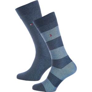 Tommy Hilfiger Underwear Ponožky  modrá / světlemodrá