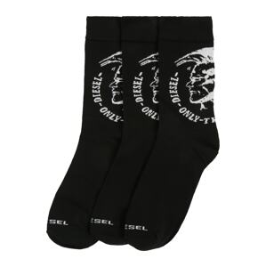 DIESEL Ponožky 'SKM-RAY-THREEPACK Socks 3pack'  černá