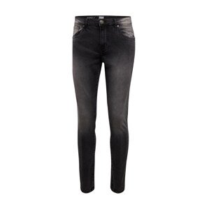 Urban Classics Džíny 'Relaxed Fit Jeans' černá džínovina