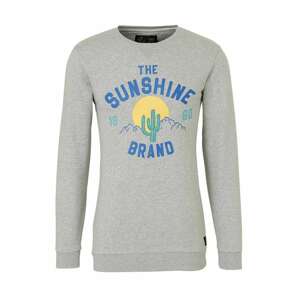 Shiwi Mikina 'The sunshine brand'  světle šedá