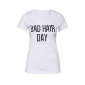 EINSTEIN & NEWTON Tričko 'bad hair day' černá / bílá