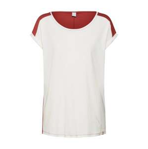 Iriedaily Tričko  bílá / červená