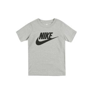 Nike Sportswear Tričko 'NIKE FUTURA S/S TEE'  šedý melír