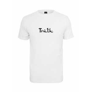Mister Tee Tričko 'Truth'  černá / bílá