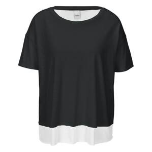 heine Shirt  černá / bílá