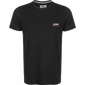 Tommy Jeans Tričko ' Texture Logo '  černá