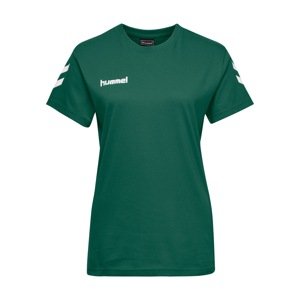 Hummel Funkční tričko  smaragdová / bílá