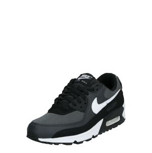 Nike Sportswear Tenisky 'Air Max 90' šedá / černá / bílá