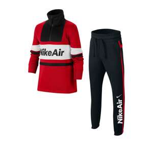 Nike Sportswear Trainingsanzug  bílá / černá / červená