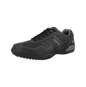 Dockers by Gerli Sportovní šněrovací boty  antracitová / tmavě šedá