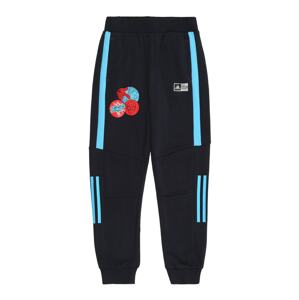 ADIDAS PERFORMANCE Sportovní kalhoty marine modrá / světlemodrá / červená