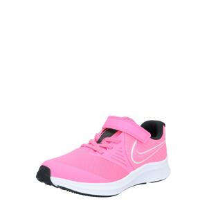 NIKE Sportovní boty  pink / bílá
