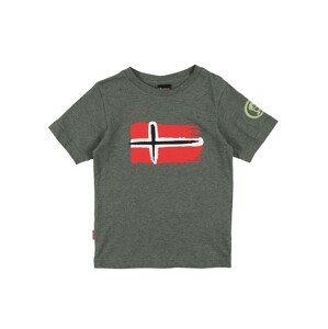 TROLLKIDS Funkční tričko 'Oslo'  khaki