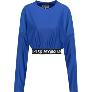 myMo ATHLSR Funkční tričko  černá / modrá / bílá
