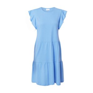VILA Letní šaty  kouřově modrá