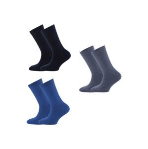 EWERS Ponožky  šedý melír / námořnická modř / modrá