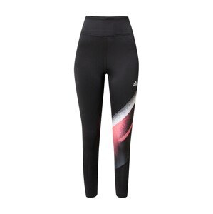 ADIDAS PERFORMANCE Sportovní kalhoty 'Unleash Confidence'  černá / bílá / růžová