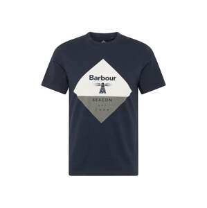 Barbour Beacon Tričko námořnická modř / šedý melír / bílá