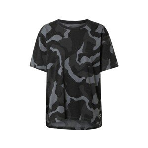 UNDER ARMOUR Funkční tričko 'Denali'  černá / šedá