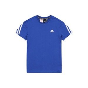 ADIDAS PERFORMANCE Funkční tričko  bílá / modrá