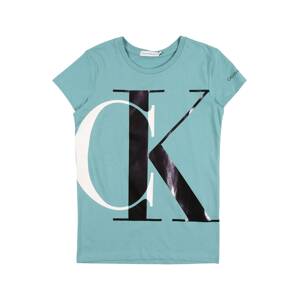 Calvin Klein Jeans Shirt  světlemodrá / bílá / černá