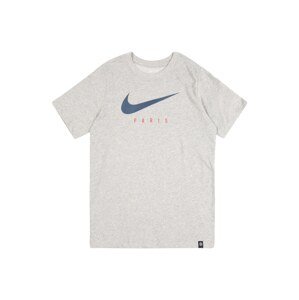 NIKE Funkční tričko 'Paris Saint-Germain'  světle šedá / námořnická modř / pitaya