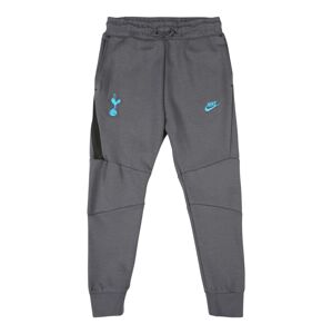 NIKE Sportovní kalhoty 'Tottenham Hotspur'  tmavě šedá / aqua modrá