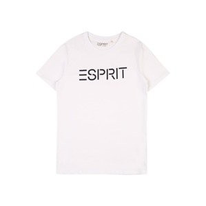 ESPRIT Tričko  bílá / noční modrá