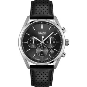 BOSS Casual Analogové hodinky 'CHAMPION'  černá / stříbrná