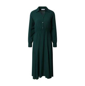 EDITED Košilové šaty 'Lisette' zelená