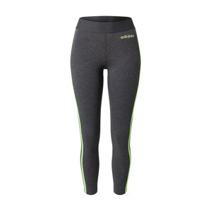 ADIDAS PERFORMANCE Sportovní kalhoty  tmavě šedá / svítivě zelená